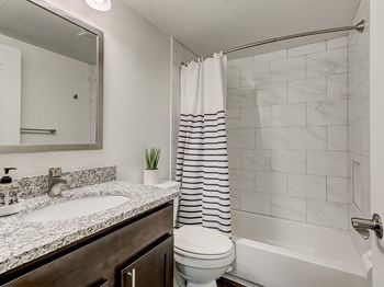 Updated bathroom